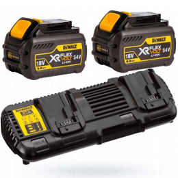 Зарядний пристрій DeWALT DCB132 + акумулятори XR FlexVolt (Li-Ion, 18 В / 54 В)