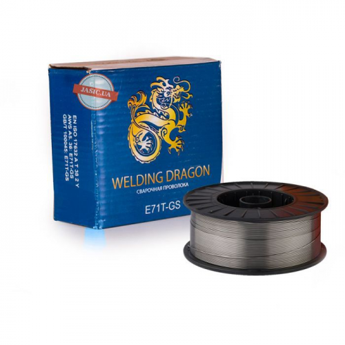 Зварювальний дріт Welding Dragon E71T-GS (0.8 мм, 1 кг) (X7TG.0801.JL)