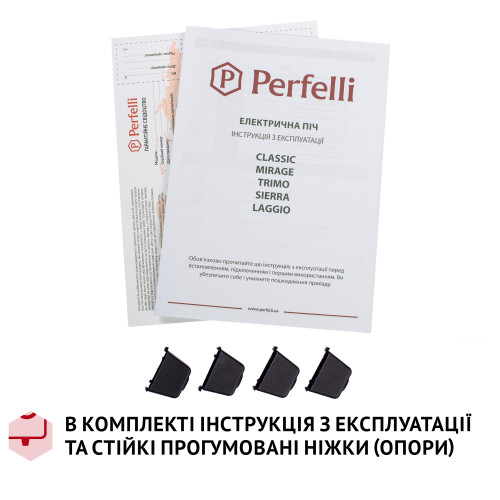 Електрична піч Perfelli CLASSIC 37 BLACK