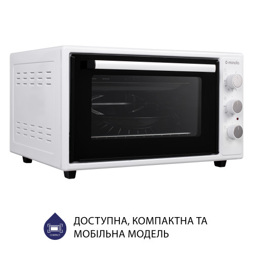 Електрична піч Minola FOEV 4815 WH