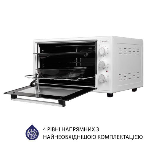 Електрична піч Minola FOEV 4815 WH