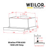 Витяжка телескопічна WEILOR Slimline PTM 6230 SS 1000 LED Strip