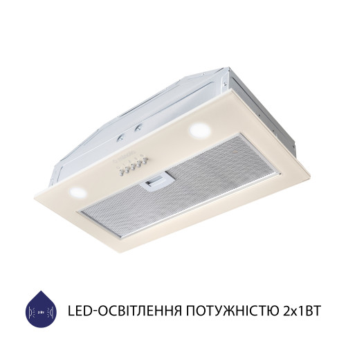 Витяжка повновбудована Minola HBI 5262 IV GLASS 700 LED