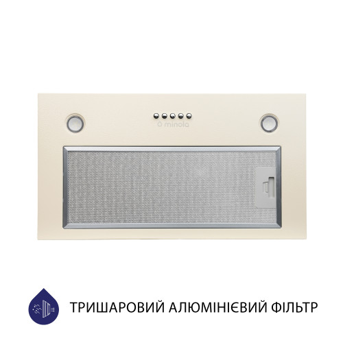 Витяжка повновбудована Minola HBI 5627 IV 1000 LED