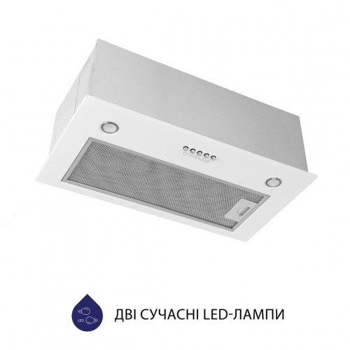 Витяжка повновбудована Minola HBI 5327 WH 800 LED