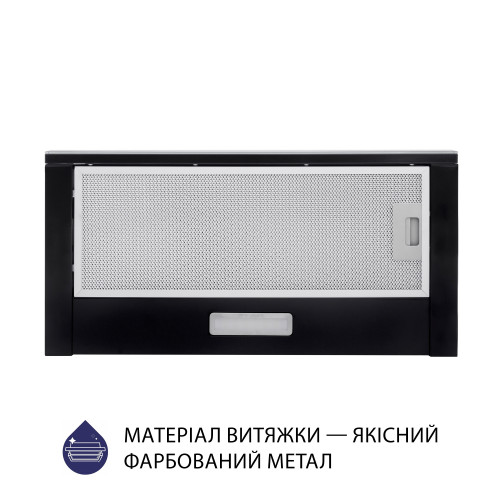 Витяжка телескопічна Minola HTLS 6234 BL 700 LED GLASS