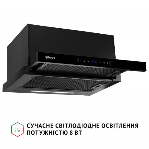 Витяжка телескопічна PERFELLI ISEO 6PWB NERO