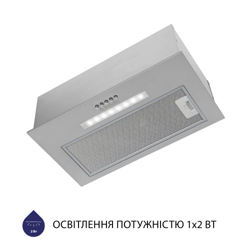 Витяжка повновбудована Minola HBI 5323 GR 800 LED