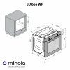 Духова шафа електрична Minola EO 665 WH