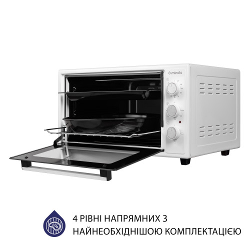 Електрична піч Minola FOE 4815 WH