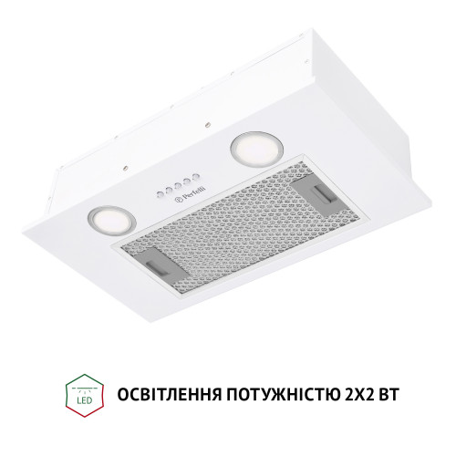 Витяжка повновбудована Perfelli BI 5252 WH 700 LED