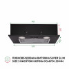 Витяжка повновбудована Perfelli BI 5252 BL 700 LED