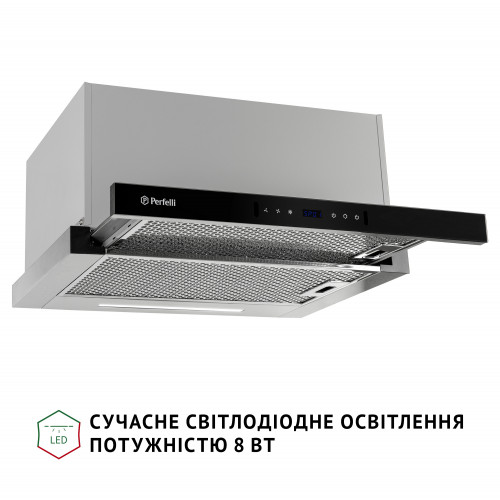 Витяжка телескопічна PERFELLI ISEO 6PWX INOX