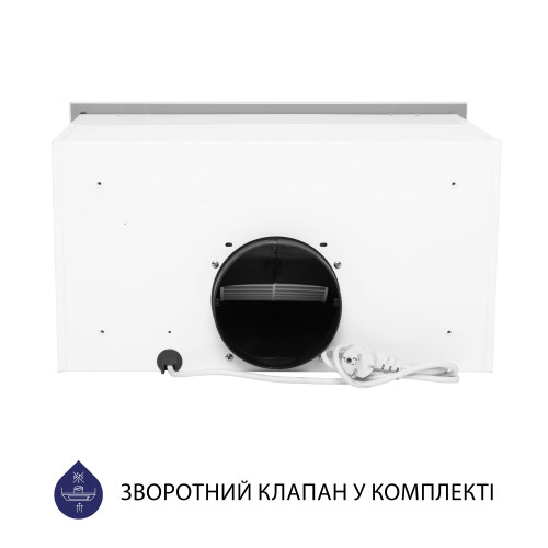 Витяжка повновбудована Minola HBI 5664 WH GLASS 1000 LED Line