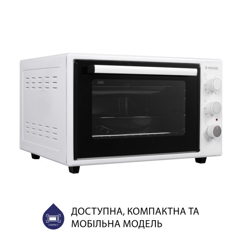 Електрична піч Minola FOET 3714 WH