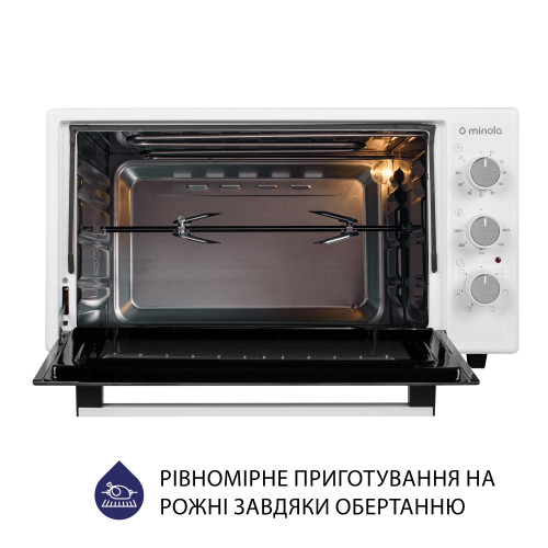 Електрична піч Minola FOET 3714 WH