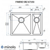 Мийка кухонна нержавіюча сталь Minola FINERO SRZ 67350