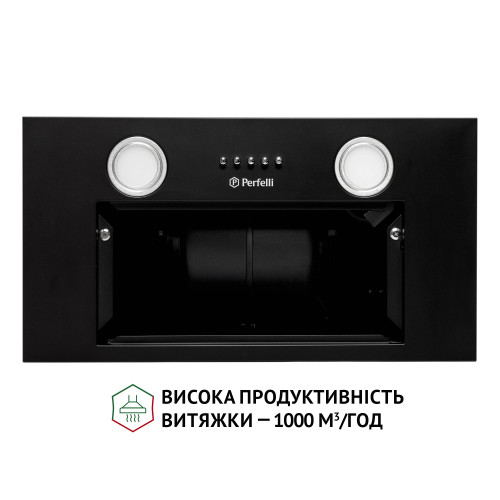 Витяжка повновбудована Perfelli BI 5652 BL 1000 LED