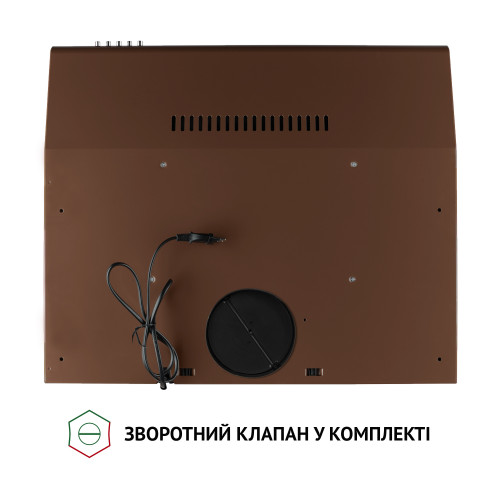 Витяжка плоска Perfelli PL 6144 Dark BR LED