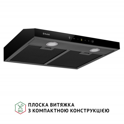 Витяжка плоска Perfelli RINCI 6CWB NERO