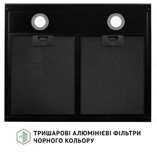 Витяжка плоска Perfelli RINCI 6CWB NERO