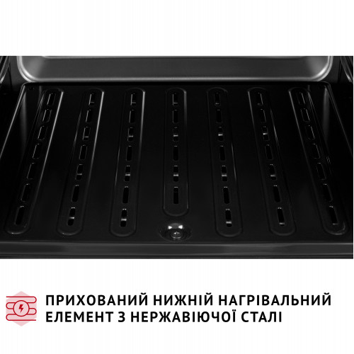 Електрична піч Perfelli TRIMO 48 BLACK