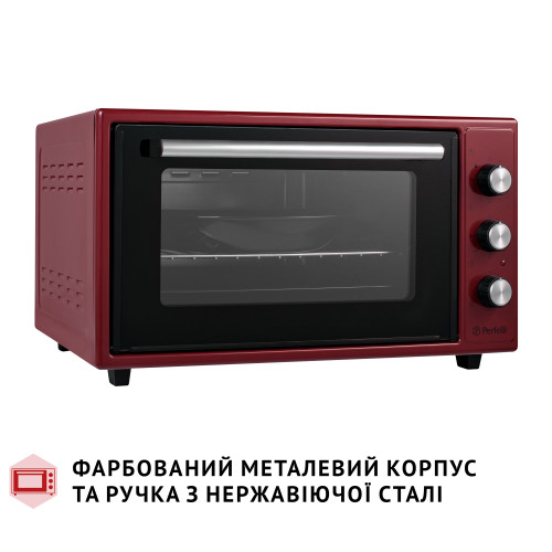 Електрична піч Perfelli TRIMO 48 RED