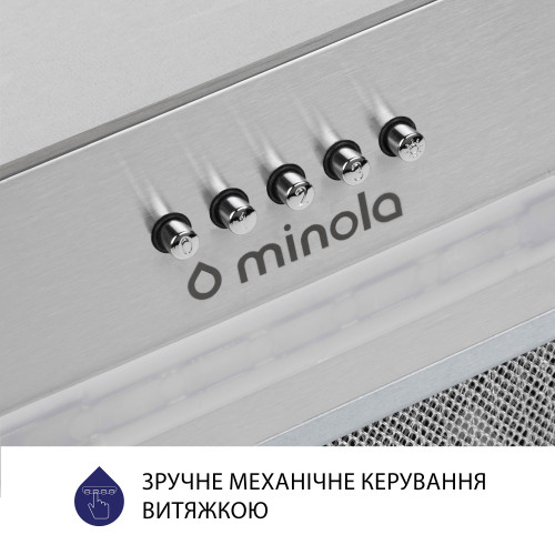 Витяжка повновбудована Minola HBI 5323 I 800 LED