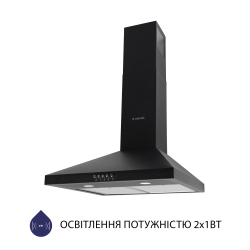 Витяжка купольна Minola HK 5212 BL 700 LED