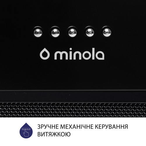 Витяжка повновбудована Minola HBI 5622 BLF 1000 LED